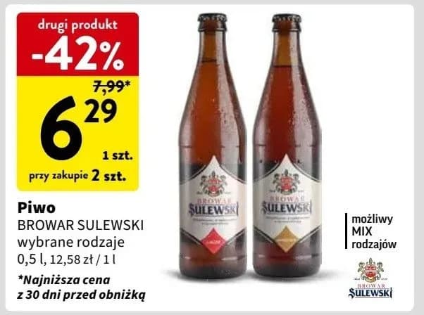 Gdzie kupić piwo Browar Sulewski? Sprawdź najlepsze oferty!
