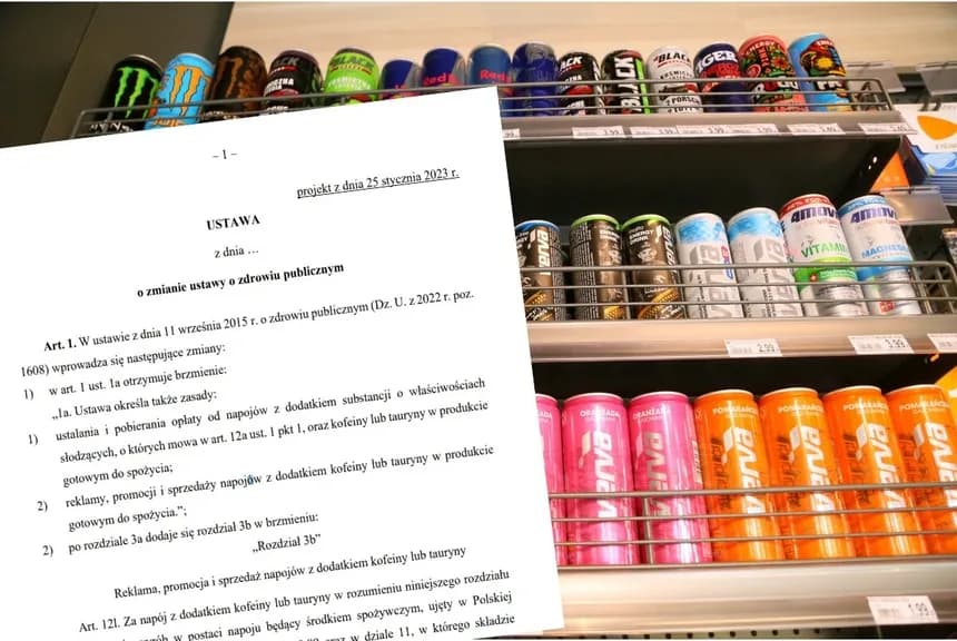 Zakaz sprzedaży napojów energetycznych: co musisz wiedzieć o nowych przepisach