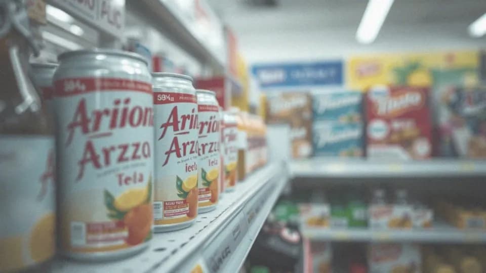 Gdzie kupić napój Arizona w Żabce? Smaki i ceny, które zaskakują