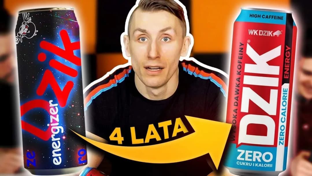Napój energetyczny Dzik – kalorie i cukier w końcu pod kontrolą